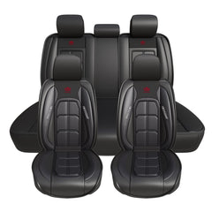 5 Seat PU Leather Car Seat Covers by Snagg A Seat Cover