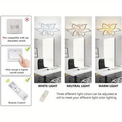 40W Modern LED Flower Chandelier Ceiling Light by Snagg A Ceiling Light