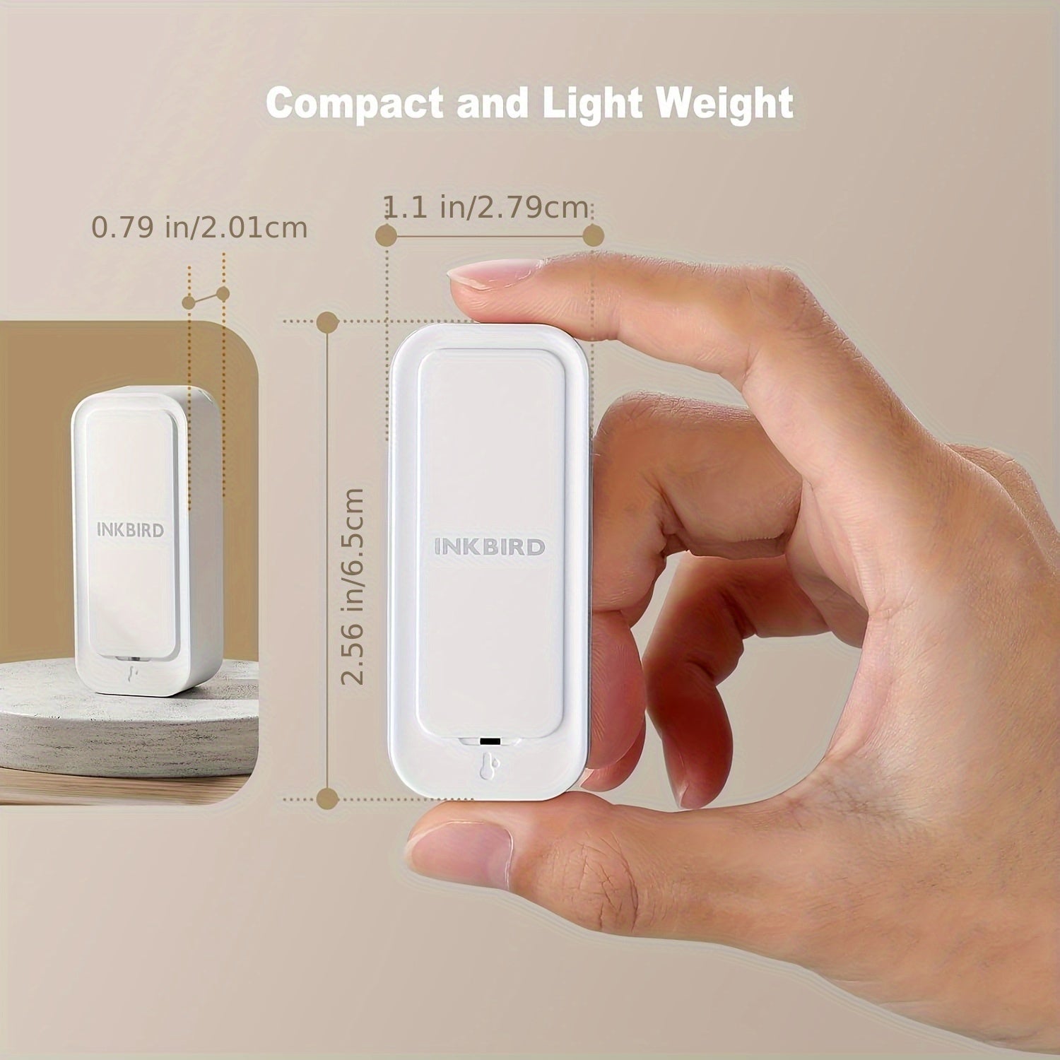 3 Pack Wireless Thermometer Hygrometers by Snagg A Sensor Alarm