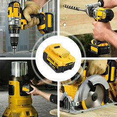 2 / 4 Pack 18 V 12.0 Ah Lithium-Ion Battery — Replacement for Dewalt 18 V Cordless Tools