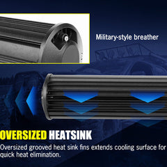 23inch Osram LED Light Bar Spot Flood Driving Offroad Lamp 23" 4WD 4x4