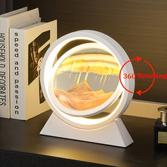 LED 3D Sandscape Lamp by Snagg A Table Lamp