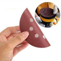 400 Pcs Sanding Disc Set - 5’’ / 125mm 8 Hole Hook and Loop Sandpaper - 60/80/100/120/180/240/320/400/600/800 Grit