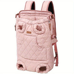 Adjustable Quilted Pet Carrier Backpack - SnaggIt