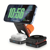 3 in 1 Magnetic Wireless Charging Stand - Hubs