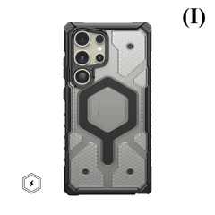 Shockproof Rugged Magnetic Case - for Samsung Galaxy S24 Series - I - Clear / Ultra - Phone Cases & Covers