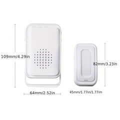 Wireless Motion Sensor Alarm System – 4 Transmitters & 1 Receiver with LED Zone Indicators by Snagg A Sensor Alarm