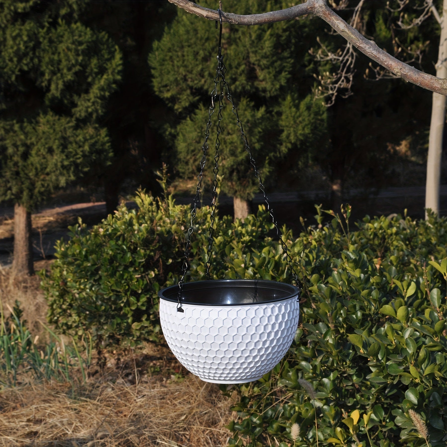 4pcs Hanging Flower Pots with Chains by Snagg A Pot