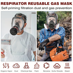 Full Face Protection Mask With Filter by Snagg A Face Mask