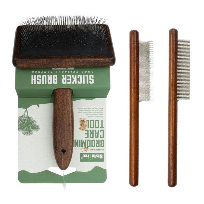 3pcs Professional Dog Grooming Brush Set - SnaggIt