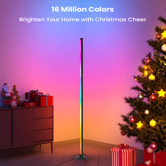 2pcs Smart RGB Splicing Floor Lamps by Snagg A Floor Lamp