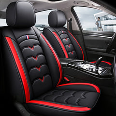 5 Seater PU Leather Car Seat Cover Set by Snagg A Seat Cover