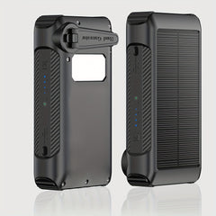 43800mAh Solar Power Bank with Built-in Charging Cable by Snagg A Power Bank