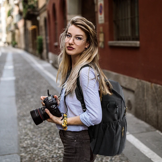 DSLR Camera Backpack with Tripod Holder – Waterproof Photographer Backpack Fits 15" Laptop (36–55L)