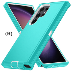 Armor Shockproof Defender Case – for Samsung Galaxy S25 Series - H - Blue / Pc + tpu / S25plus - Phone Cases & Covers