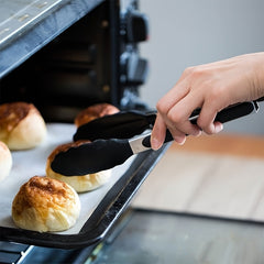 8pcs 9 Inch Stainless Steel Kitchen Tongs by Snagg A Tong