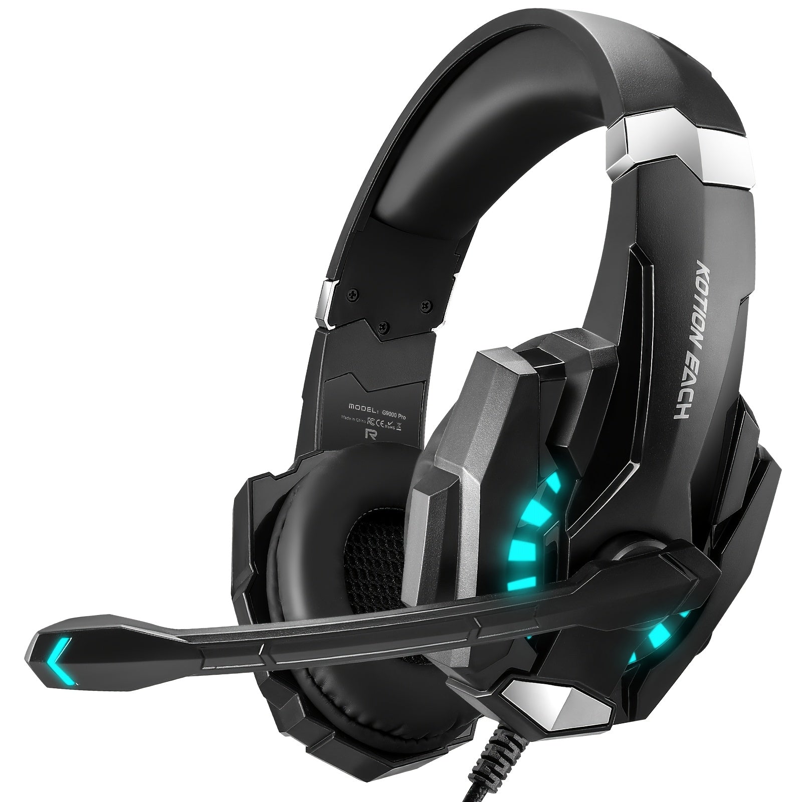 Wired Gaming Headset with Microphone for PC, PS4, PS5, Xbox & Mobile Devices by Snagg A Gaming Headset