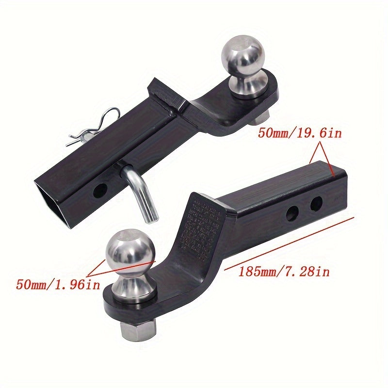 2 Inch Trailer Hitch Ball Mount by Snagg A Towing Ball