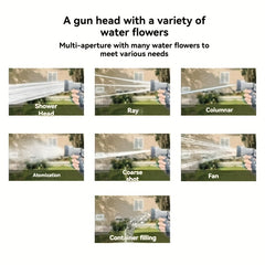 10m Collapsible Handheld Water Hose Reel by Snagg A Garden Hose