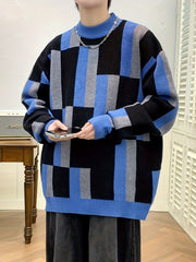 Men’s Geometric Pattern Sweater by Snagg A Jumper