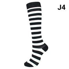 Unisex Compression Socks 20–30 mmHg Graduated Support for Nurses, Runners & Travel