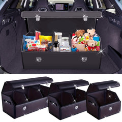 Faux Leather Car Trunk Organizer by Snagg A Storage Box