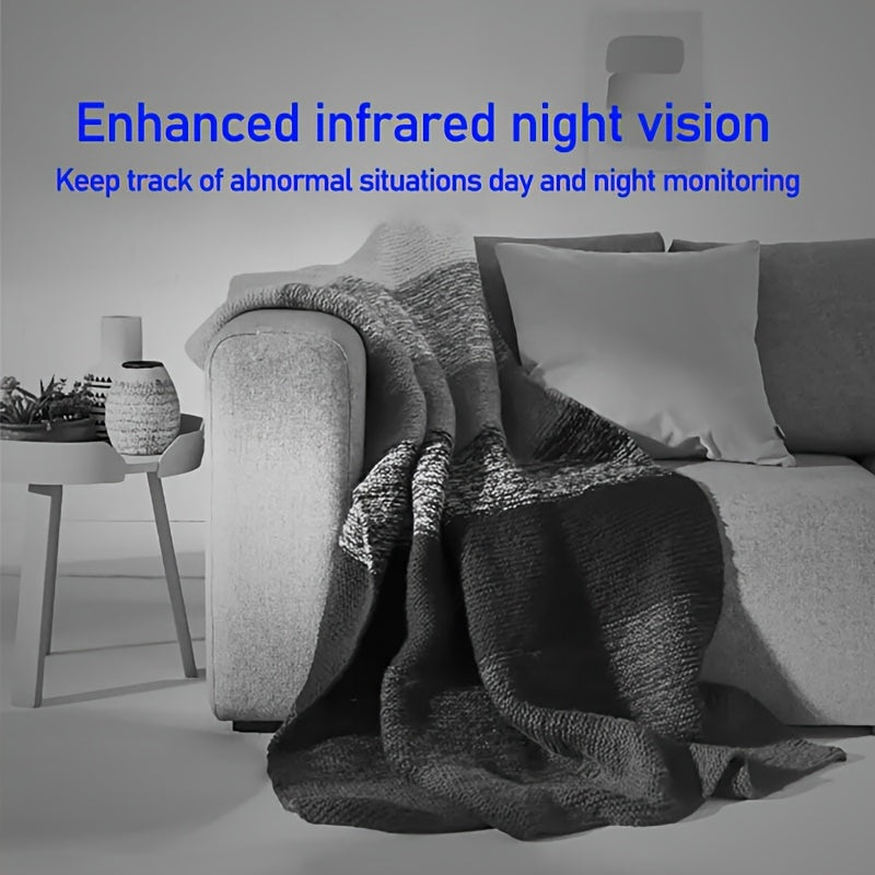 1080P WiFi Security Camera Monitoring with Motion Tracking by Snagg An Indoor Camera