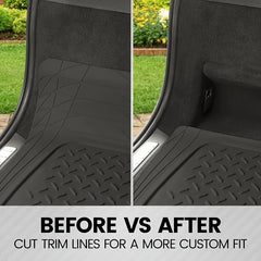 Universal PVC Car Trunk Mat by Snagg A Trunk Mat