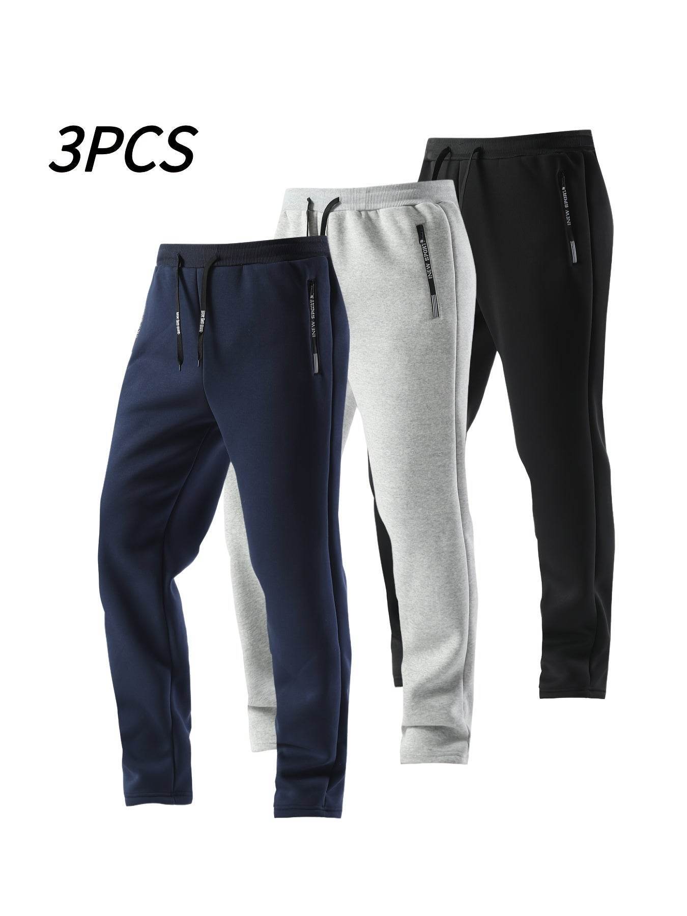 3pcs Men’s Casual Sports Joggers - SnaggIt