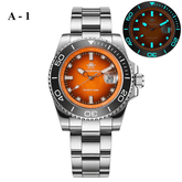 Classic 41mm Diver’s Quartz Wristwatch - A - 1 / 41 mm - Men’s Watches