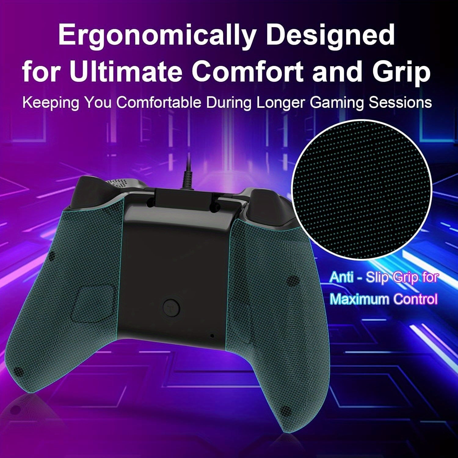 Wired Gaming Controller Compatible With Xbox, PS4, Switch & PC by Snagg A Game Controller
