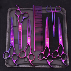 7pcs Professional Pet Grooming Scissors Set - SnaggIt