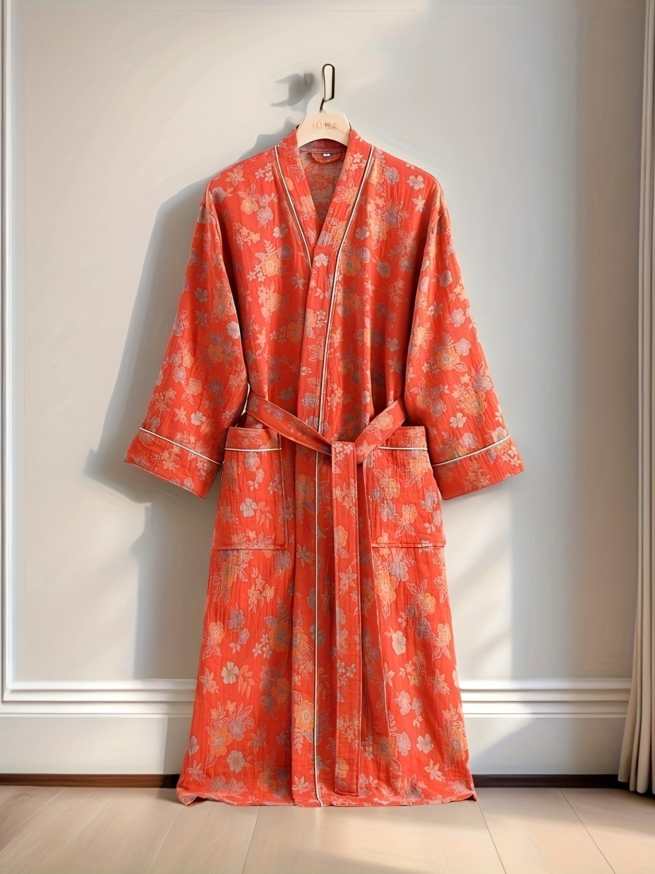 Men’s & Women’s Cotton Double Gauze Bathrobe by Snagg A Pajama