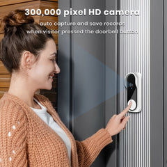 Wireless Doorbell Camera with 10.9cm HD Display by Snagg A Doorbell Camera