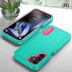 Anti Shock Protective Phone Case – for Samsung Galaxy S24 Series - H - Green / Ultra - Cases & Covers