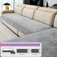 2pcs Yanmo Chenille L-Shaped Sofa Cover by Snagg A Sofa Cover