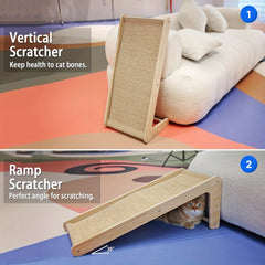 L-Shaped Cat Scratching Ramp by Snagg A Scratcher