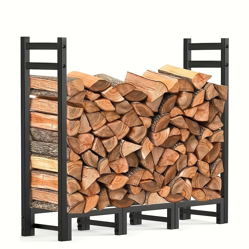 Heavy Duty Adjustable Firewood Rack by Snagg A Rack