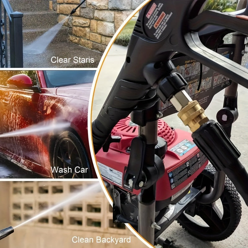 10pcs High Pressure Washer Adapter Set by Snagg A Fitter