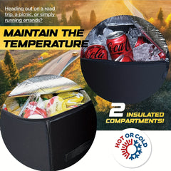 Large Foldable Car Trunk Organizer by Snagg A Storage Box