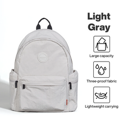 Lightweight Casual Laptop Backpack 15" – Water-Resistant Travel Bookbag & Small Hiking Bag (17–20L)