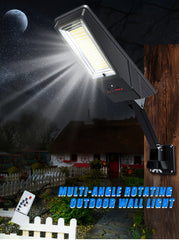 Solar LED Super Bright Outdoor Street Light with Remote by Snagg An Outdoor Light