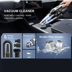 Strong Suction Mini Cordless Vacuum by Snagg A Car Vacuum