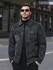 Men’s Vintage Distressed American Retro Jacket by Snagg A Jacket