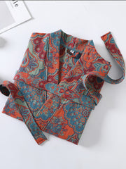 Women’s Vintage Floral Pajama Robe by Snagg A Robe
