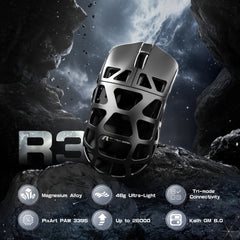 Superlight Wireless Gaming Mouse – 46g Magnesium Alloy Design by Snagg A Gaming Mouse