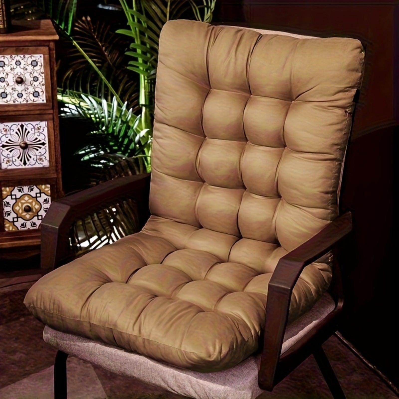 Vintage Outdoor Chair Cushion by Snagg A Cushion