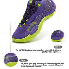 Stable Rebound Anti slip Wea resistant High top Basketball Sneakers