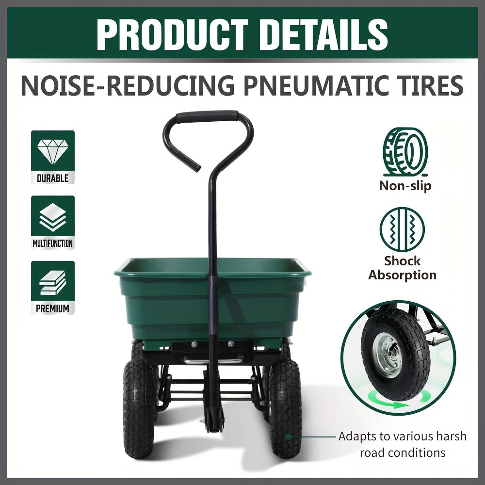 50L/70L Heavy Duty Garden Dump Cart by Snagg A Trolley