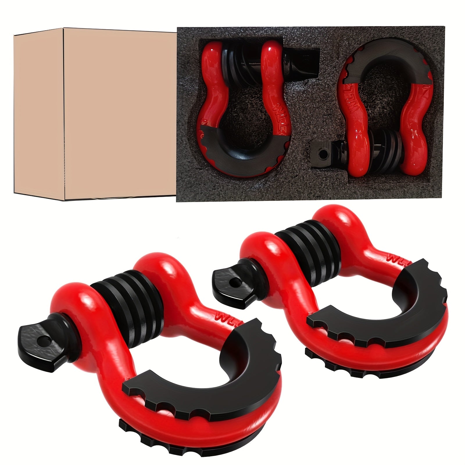 2pcs D Ring Snap Hooks – 3/4" by Snagg A Hook